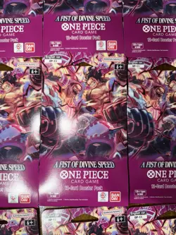 One Piece TCG: A Fist of Divine Speed OP-11 Sleeved Booster Pack Lot of 16 - Image 2