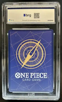 2025 One Piece Korean Flagship Battle Top Winner Promo Shanks #OP01-120 BRG 10 - Image 2