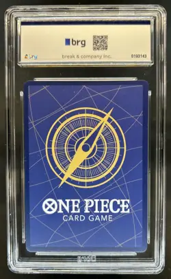 2024 One Piece Korean Paramount War Portgas D Ace Manga Alt Art #OP02-013 BRG 10 - Image 2