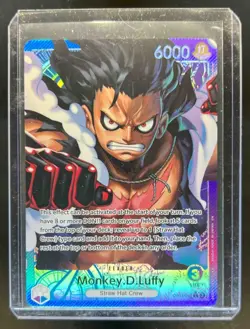 2025 One Piece A Fist of Divine Speed Monkey.D.Luffy #OP11-040 - Image 1