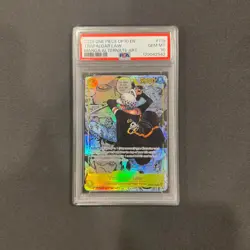 One Piece CCG Trafalgar Law Manga Alternate Art OP10-119 PSA 10 Gem Mint - Image 1