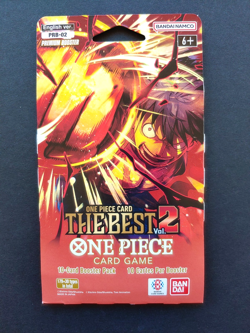 One Piece Sealed Blister Pack The Best Vol. 2 PRB-02 - Image 1
