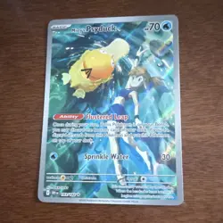 Pokemon Misty's Psyduck Full Art Holo Rare 193/182 DR1N Card - Image 1
