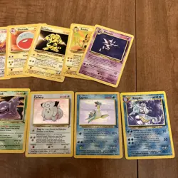 Pokemon Bulk Wotc 200+ Card Vintage Lot All 1st Edition Rare Holo Or Shadowless - Image 3
