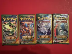 2016 POKEMON XY ROARING SKIES 3 Card Mini Booster Packs Complete Pack Art Set - Image 3