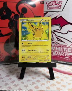 Pikachu - 42/146 (2014 Movie Promo) Holo - Pokemon Card - Image 1