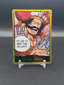 One Piece TCG English OP13 GOLD Don!! Card - Carrying On His Will - Image 1