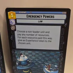 Star Wars Unlimited Emergency Powers Rare Card 40/264 Lot of 2 Secrets Of Power - Image 5