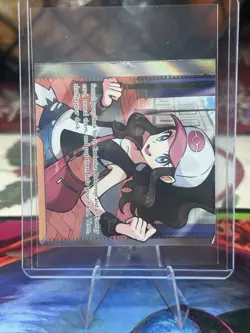 Crazy Error Card!!! Hilda Trainer Ultra Rare Full Art White Flare 164/086 NM - Image 1