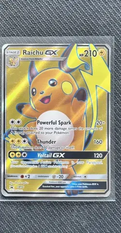 Raichu GX - SM90 - Pokemon Sun & Moon Promo Ultra Rare Card Check Pic - Image 1