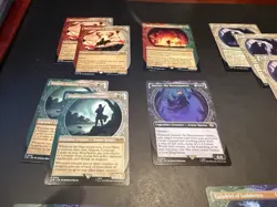 MTG Lord of the Rings Cards Lot, Showcase Foil and Non-Foil - Image 4