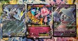 Pokemon Jumbo Holo Card Lot Of 3 Inc. Mega Diancie EX NM—Oversized Cards - Image 1