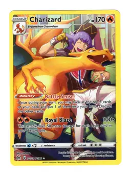 Charizard TG03/TG30 Swsh11: Lost Origin Trainer Gallery Holo Pokemon Card NM - Image 1