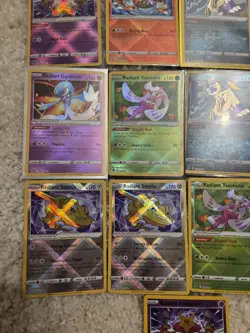 Pokemon TCG Radiant Lot Of 17 Cards Total - SWSH Radiant Rares NM/M - Image 4