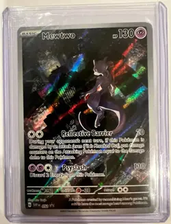 Mewtwo 052 Sv: Scarlet & Violet Promo Cards Holo Black Star Promo - Image 1