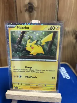 McDonald's Pikachu Holo Pokemon TCG Promo Card 2/15 NM - Image 1