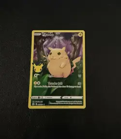 Pikachu Pokemon Celebrations Card # 005/025 - FULL ART - HOLO RARE - TCG - NMT - Image 1