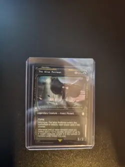 MTG Magic the Gathering The Wise Mothman (871/1190) Fallout NM FOIL- SURGE - Image 3