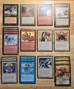 Ice Age Lot of 450 MTG Cards - Uncommons Rares - Glacial Chasm - Free Shipping - Image 2