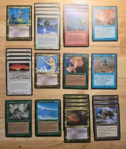 Ice Age Lot of 450 MTG Cards - Uncommons Rares - Glacial Chasm - Free Shipping - Image 3