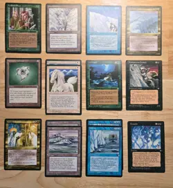 Ice Age Lot of 450 MTG Cards - Uncommons Rares - Glacial Chasm - Free Shipping - Image 4