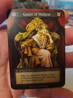 Queen of Midland - Beta NM - Sorcery: Contested Realm - Image 1