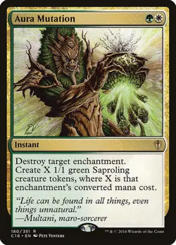 Aura Mutation- Commander 2016 Regular MTG-LP - Image 1