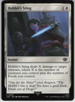 Magic the Gathering TCG Hobbit's Sting C Universes Beyond: The Lord of the Rings - Image 1
