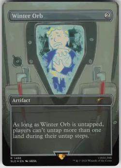 MTG Winter Orb Rainbow Foil Foil NM Secret Lair Drop Series Magic 1486 - Image 1