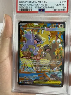 Pokemon Mega Kangaskhan EX Mega Evolution 182/132 PSA 10 Gem Mint - Image 3