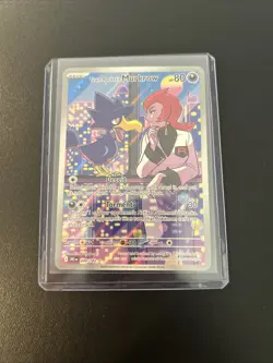 Team Rocket's Murkrow 200/182 - Sv10: Destined Rivals Holo Pokemon Card (NM) - Image 1