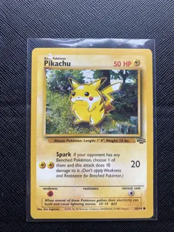 Pokemon TCG - Pikachu 60/64 - Jungle - HP/DMG - Image 1