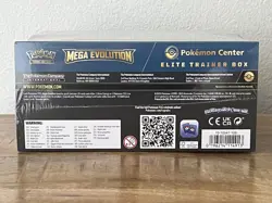 Pokemon Center Exclusive Mega Evolution Lucario Elite Trainer Box (ETB) Sealed - Image 3