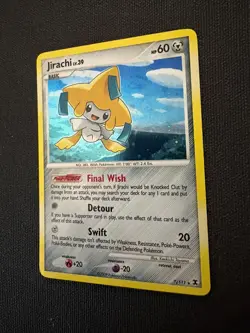 Pokemon - Jirachi 7/111 Rising Rivals Holo - LP - Image 3
