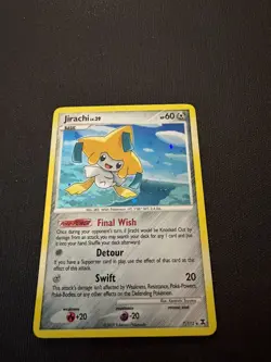 Pokemon - Jirachi 7/111 Rising Rivals Holo - LP - Image 4
