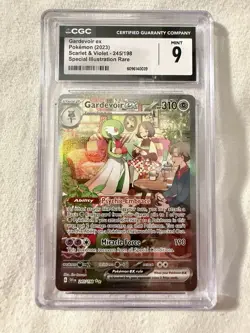 ALT ART Gardevoir ex SIR 245/198 Scarlet & Violet Base Set Holo | CGC 9 Pokemon - Image 1