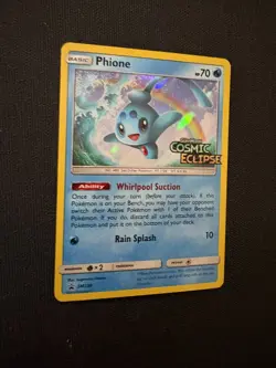 Pokemon - Phione - (Prerelease) SM220 Sm Holo - LP - Image 2