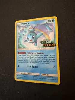 Pokemon - Phione - (Prerelease) SM220 Sm Holo - LP - Image 3