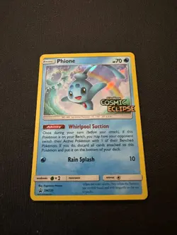 Pokemon - Phione - (Prerelease) SM220 Sm Holo - LP - Image 4