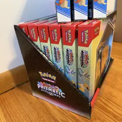 9x Sealed Pokemon TCG Scarlet & Violet Prismatic Evolutions Poster Collection - Image 4