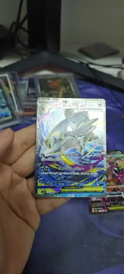 Japanese Pokemon M2 SAR Duo Mega Sharpedo Mega Lopunny ex Near Mint JM64 - Image 2