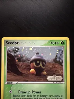 SEEDOT REVERSE HOLO 61/92 EX LEGEND MAKER NM POKEMON - Image 3