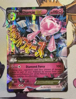 Pokemon M Diancie EX XY44 XY Promos Holo LP - Image 1