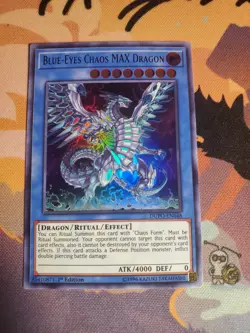 Yu-Gi-Oh! Blue-Eyes Chaos MAX Dragon DUPO-EN048 Duel Power 1st Edition Ultra - Image 1