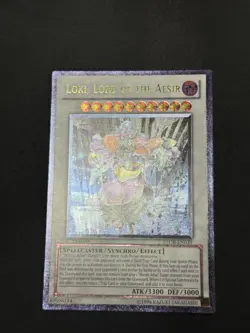 Yugioh Loki, Lord of the Aesir STOR-EN039 Ultimate Rare 1st Edition NM - Image 2