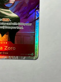 Roronoa Zoro ST21-015 Foil SR Gear 5 EX Starter Deck 21 - Image 5