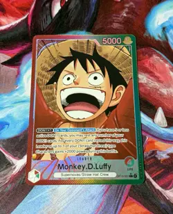 Monkey.D.Luffy OP13-001 Leader Alt Art Carrying On His Will One Piece TCG - Image 1