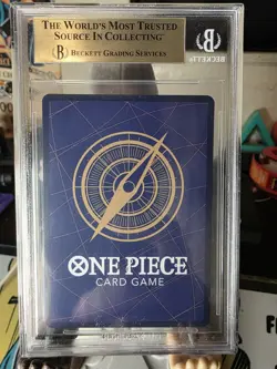 2025 One Piece Promos ST01012 Monkey D Luffy 3rd Anniversary Winner Prize BGS 10 - Image 3