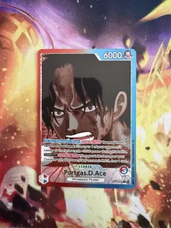 One Piece CCG - Portgas.D.Ace (002) (Alternate Art) OP13-002 Carry On His Will - Image 1
