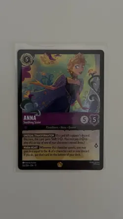 Disney Lorcana Winterspell - Anna Soothing Sister Legendary 50/204 - Image 1